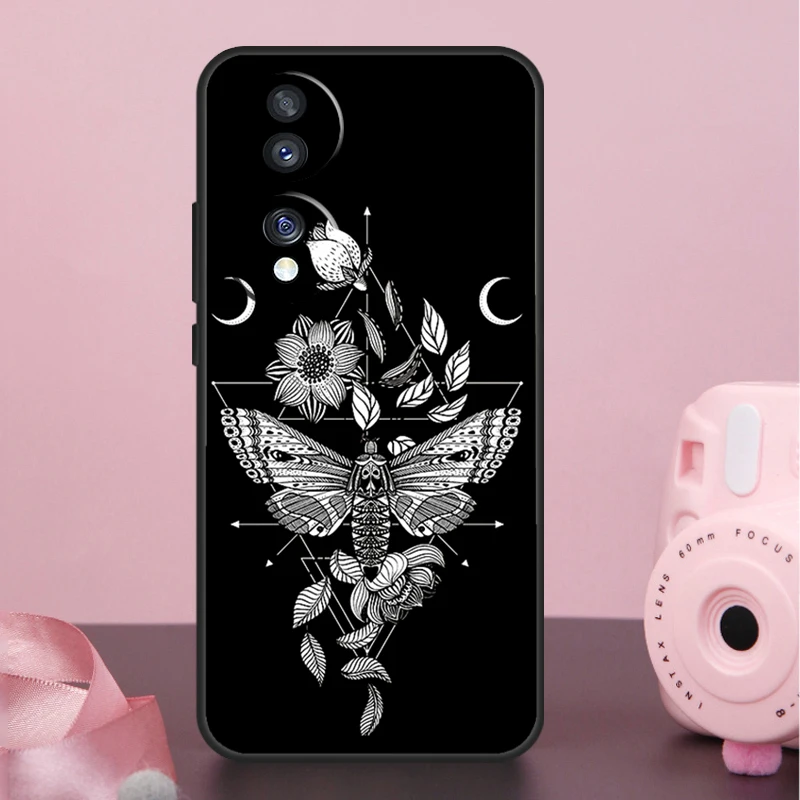 Occult Witchcraft Moon Gothic Witch Phone Case Cover