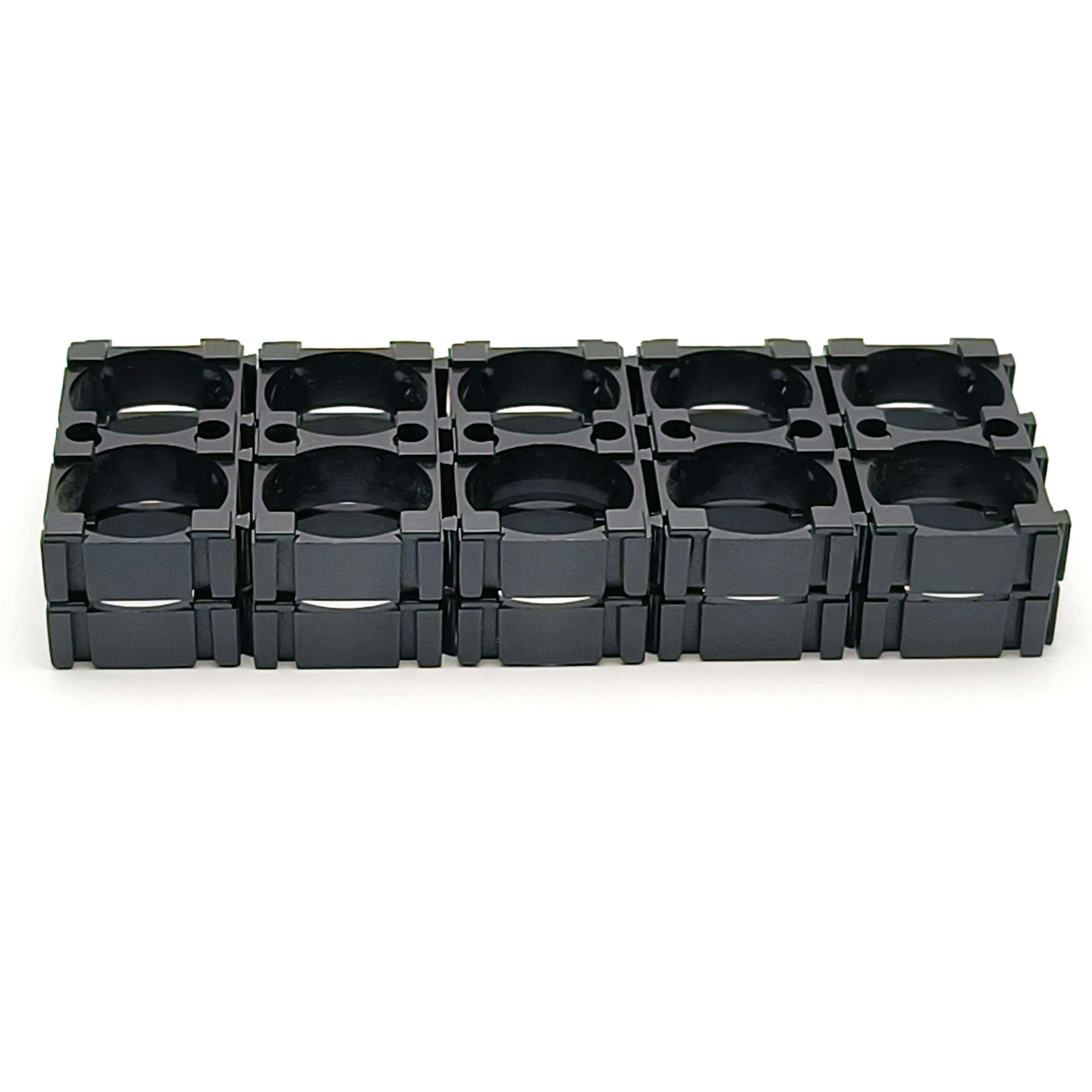 

10pcs V0 Fire Resistane 2x1 Splicable Holder for 18650 Li-ion Battery Packs