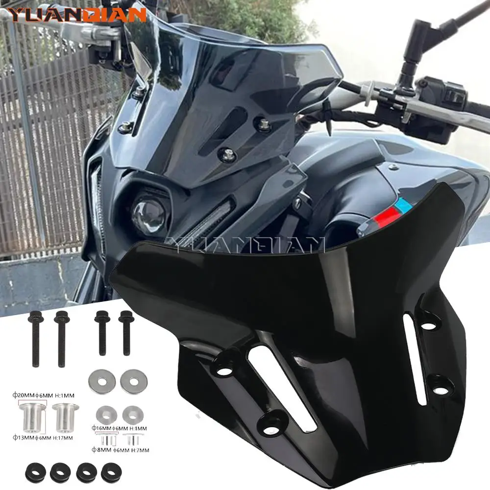 Windschild Für Yamaha MT-09 - Windabweiser 2021-2023 Für Mehr Komfort & Sicherheit