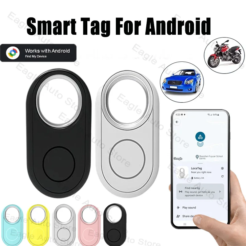 Android GPS Tracker Bluetooth Finder Global Positioning Anti Lost Smart Tag