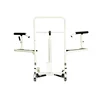 Multifunction patient lift  electric commode transfer chair with wheels for disabled 4