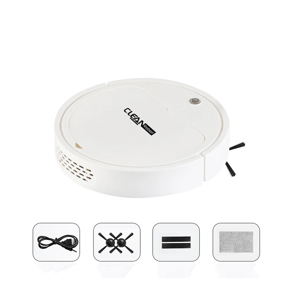 Fully Smart Automatic Intelligent Multifunctional Cleaning Machine USB Charging Robot Vacuum Cleaner For Home 