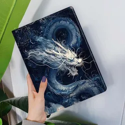 Luxury Dragon Design Soft Tablet Case - Tab A9 Plus 2023 (047PBA0203PBT)