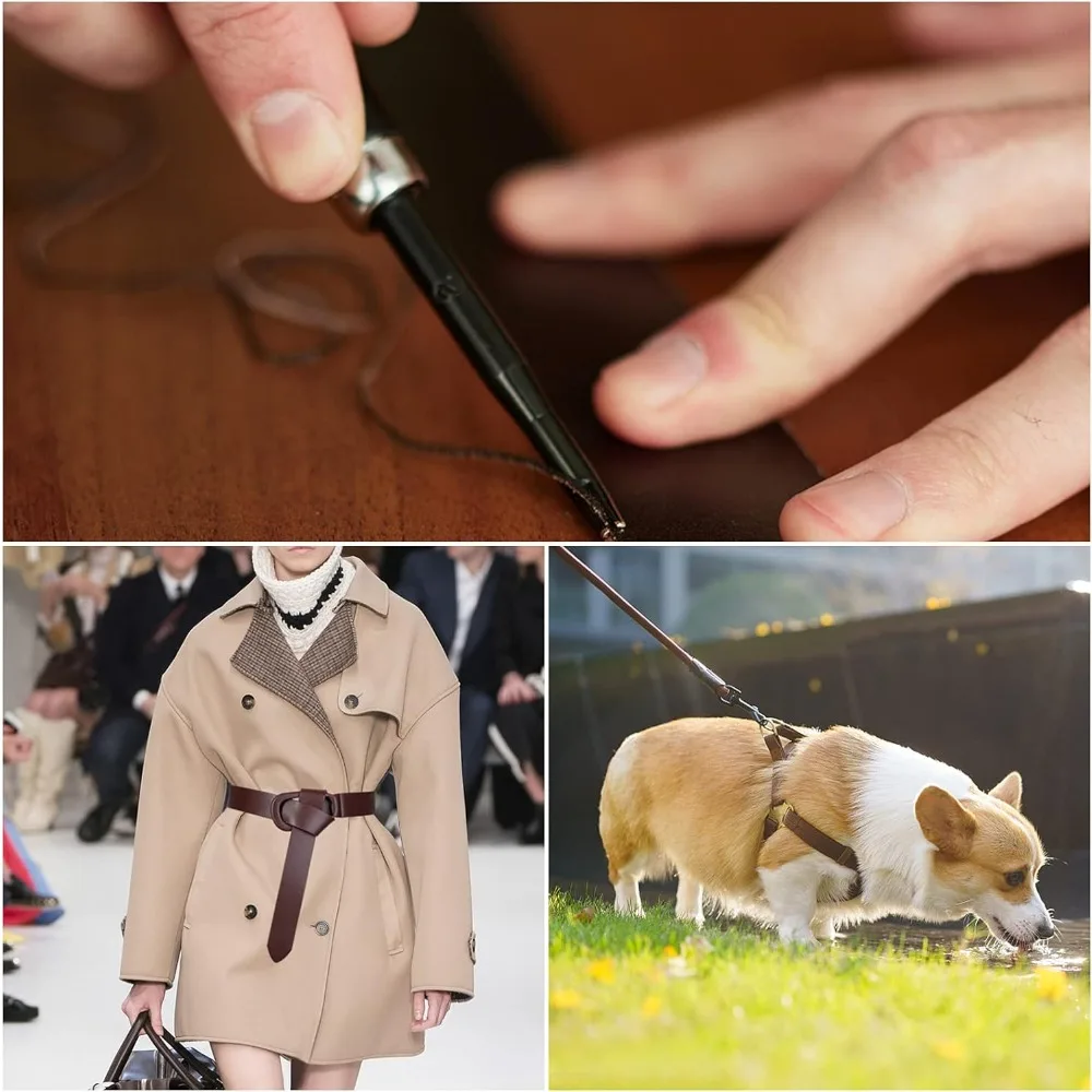 가죽풍 리본 가죽풍 가방끈 쥬얼리 제작 DIY 공예용 검정색 1(25mm) 2m/롤