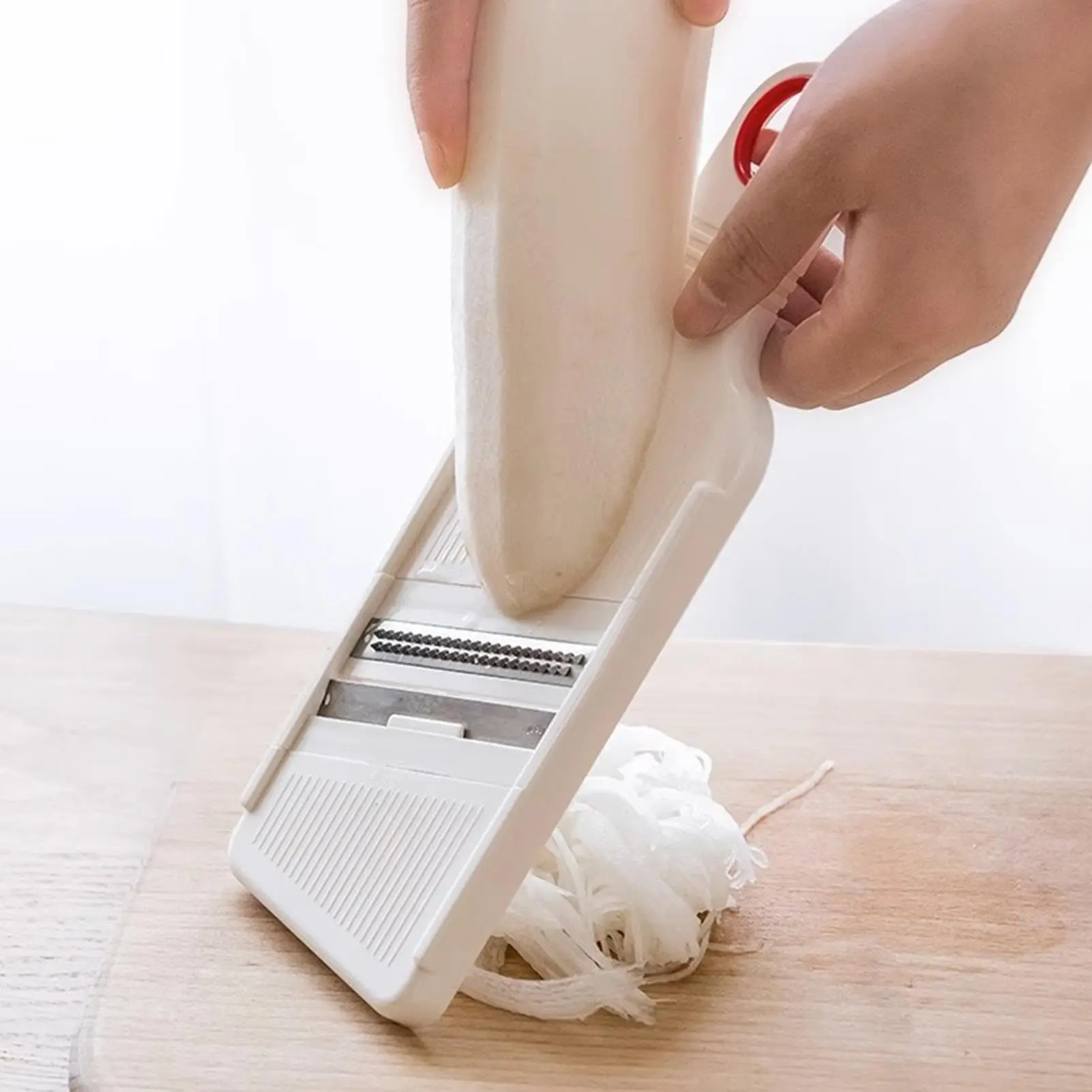 Cabbage Grater Salad Shavings Slicing Vegetable Shredder Stainless Steel Blades Veggie Chopper for Speedy Slicing Salad