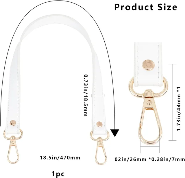 Catena Per Borsa Regolabile - Oro/Nero, Lunghezza 120cm, Per Borsette E Tracolle, Con Fermagli Sicuri - Foto 6