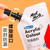 1 Bag Acrylic Color Paint 100ml, Semi-Matte Finish, Suitable for Canvas, Wood, Fabric, Leather, Cardboard, Paper, MDF and Crafts 5