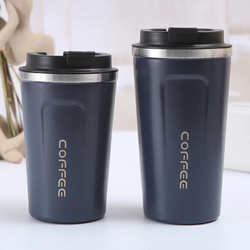 304 Stainless Steel Thermos Cup Second Generation Coffee Large Capacity Outdoor Portable Office Handy for Men Women