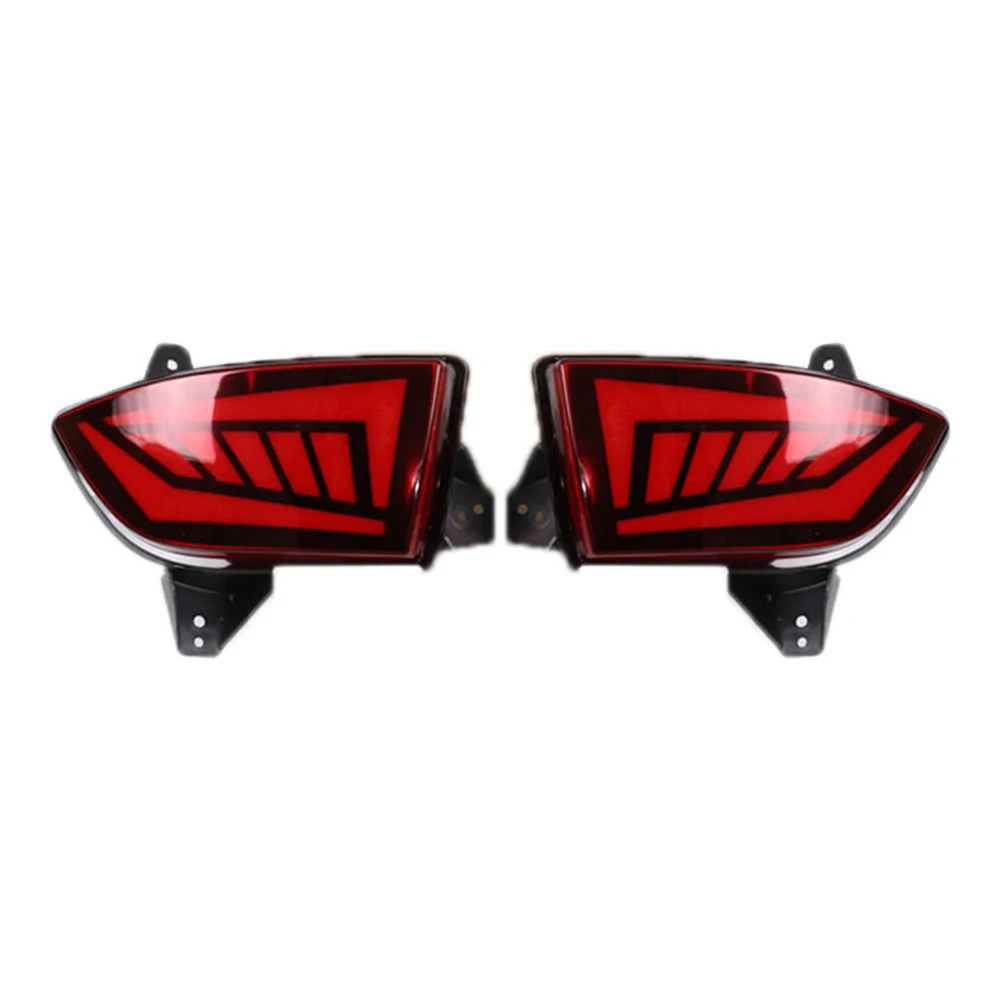 

1 Pair LED Rear Bumper Light Tail Turn Signal Warning Reflector Lamp for Honda Pilot 2019 2020 2021 Car Accessories