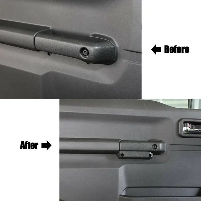 2pcs Door Inner Armrest Storage Box Containers Tray For Suzuki JImny Sierra JB64 JB74 Car Interior Organizer Stowing Tidying Box 1