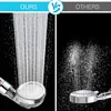 3 Functions High Pressure SPA Shower Head Saving Water Handheld Rainfall Bathroom Accessory Anion Filter Shower 5