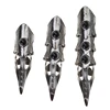 Gothic Punk Skeleton Hand Glove Adjustable Metal Finger Claw for Cosplay 4