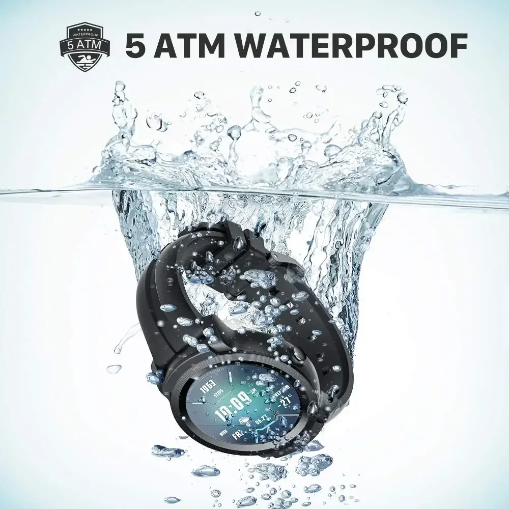 TicSmartwatch   OS,  Ʈ ġ GPS, 5ATM  ġ ÷ , iOS ȵ̵, E2