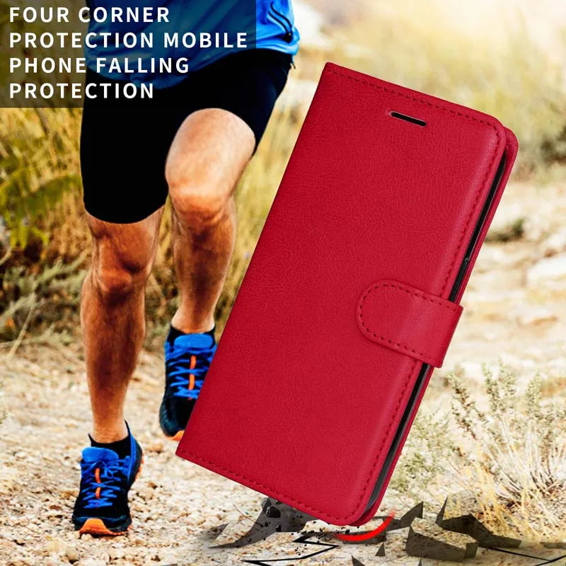 Leather Wallet Case For Samsung Galaxy S7 Edge S8 S9 S10 Plus M10 M20 M30 M30S M40 A6 A8 Plus 2018 A9 A7 Cover Book Phone Case 4