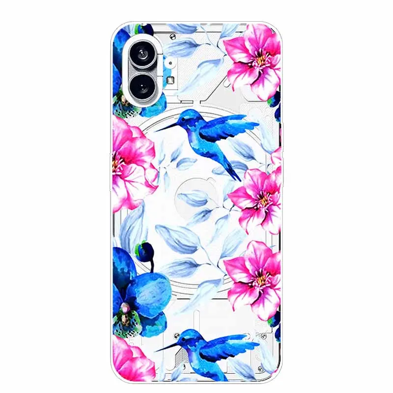 Silicone Soft Cute Transparent Protective Case - Clear TPU Cover