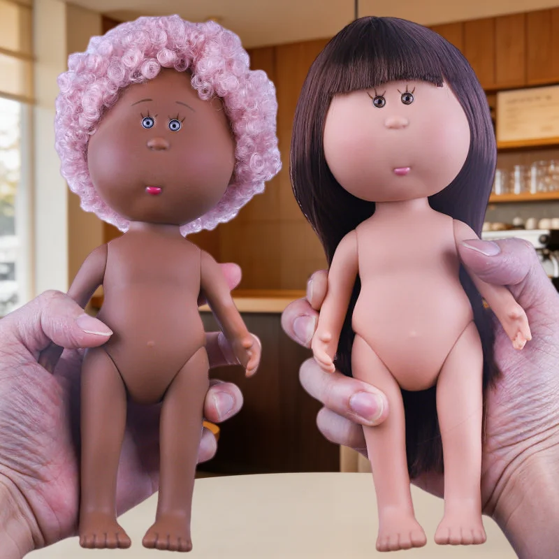 감자 인형 14cm 움직일 수 있는 관절 DIY 플라스틱 인형 어린이 장난감 동반자 생일 선물 소녀 방 장식 장식품