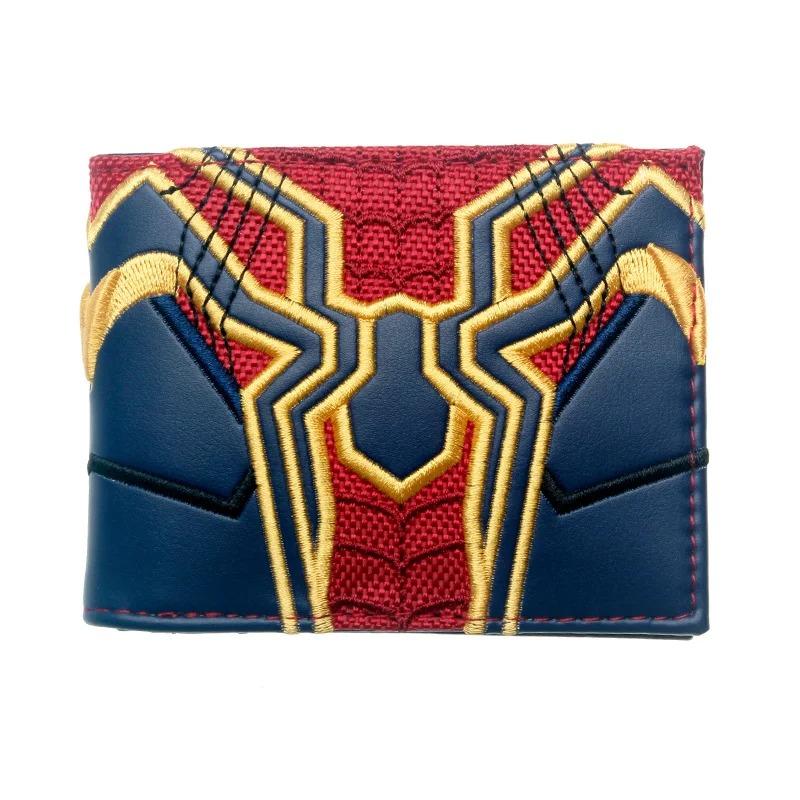 Embroidered men's wallet, stylish and personalized women's card clip