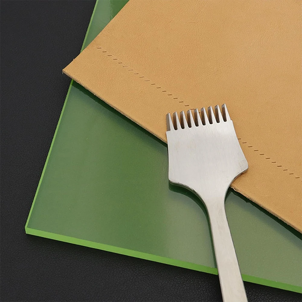 Leather Punch Mat Cutting Board Pounding Pad Stamping Hole Bag Punch Tool Translucent Mute Board for Leather Working DIY Craft