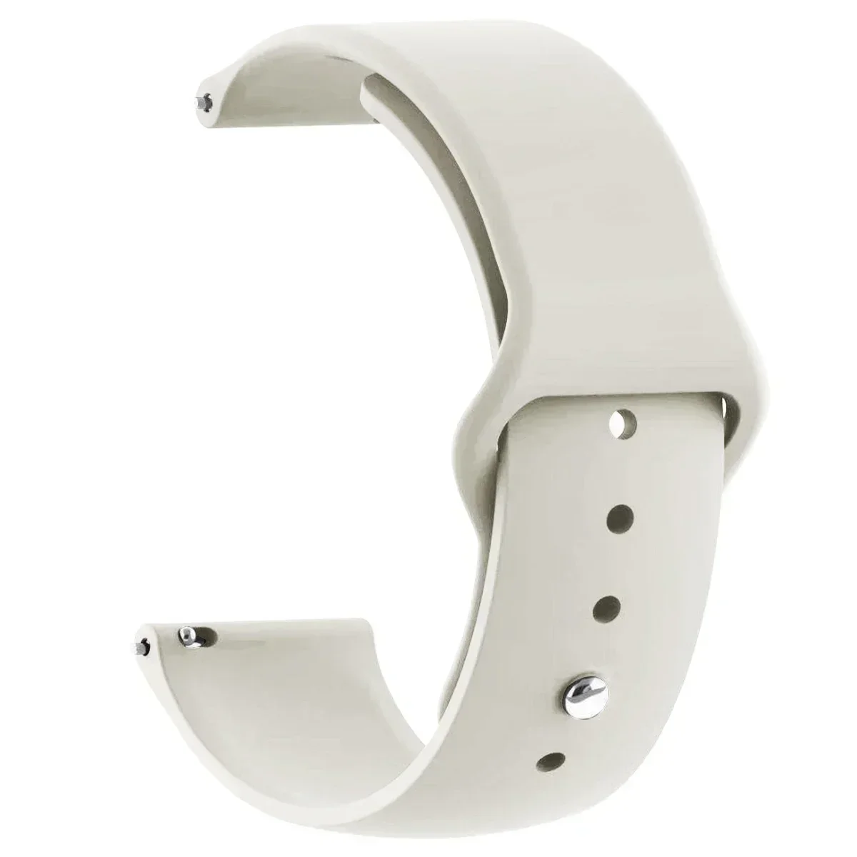 Breathable Silicone Sports Strap – 22mm Watchband