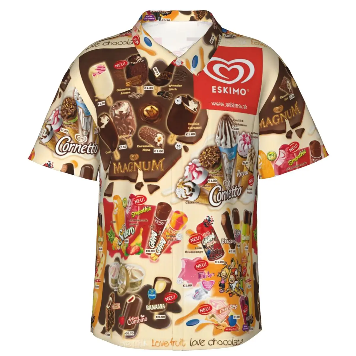 Men's Shirt Summer Casual Fashion Short Sleeved Shirt For Men Loose Breathable Hawaiian Shirt Man Casual Men's Clothing Top 5