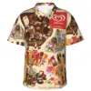 Men's Shirt Summer Casual Fashion Short Sleeved Shirt For Men Loose Breathable Hawaiian Shirt Man Casual Men's Clothing Top 5