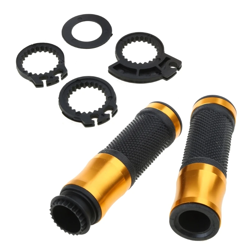

Motorcycle Grips Hand Rubber Pedal Bike Handlebar Clench Handle Throttle Grip