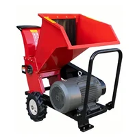 Garden Tree Branch Crusher Machine Chipper Shredder Electric Diesel Gasoline Wood Power Origin Cutting Type Speed Product 1