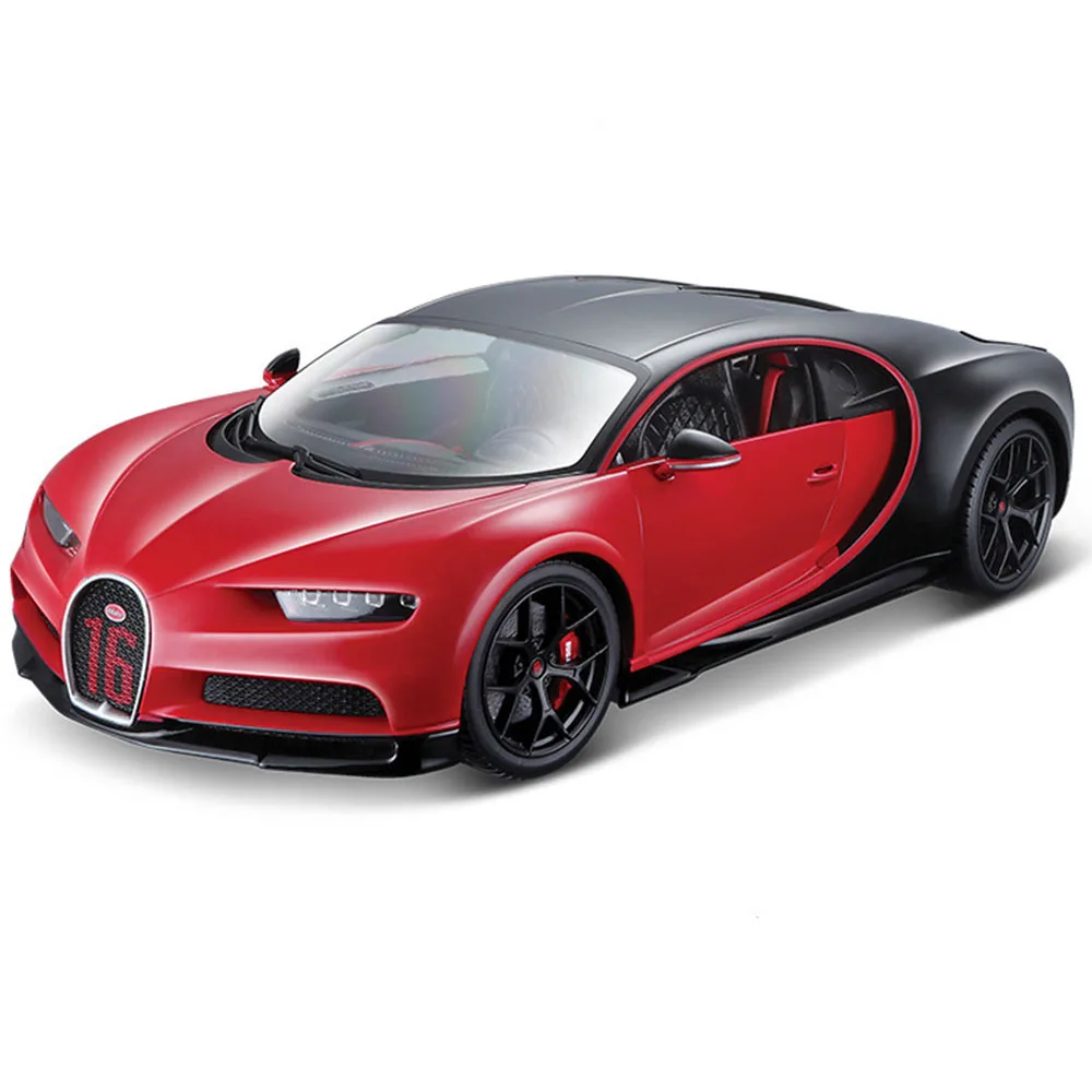 Bburago 1:18 Bugatti Chiron Sport Metallo Statico Modello Di Auto 1/18 Scala Lega Chiron Divo Diecast Giocattoli Per Veicoli In Miniatura Modello Rega
