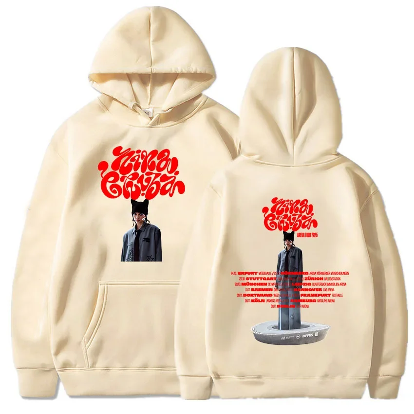 Arena Tour 2025 Nina Chuba Hoodies Sudaderas Para Mujer Winter Women Men Clothing Singer Printing Sweatshirts Casual Pullovers 5