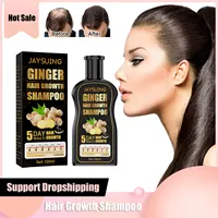 Ginger Regrowth Shampoo Anti Hair Loss Oil Control Dandruff Removal Moisturiz Nourish Scalp Repair Damaged Hair Growth Shampoo 1