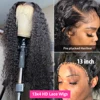 42 Inch Curly wigs Deep Wave Frontal Wig 13x6 Hd Lace Frontal Wig Brazilian Pre Plucked Glueless 13x4 Human Hair Wigs For Women 3