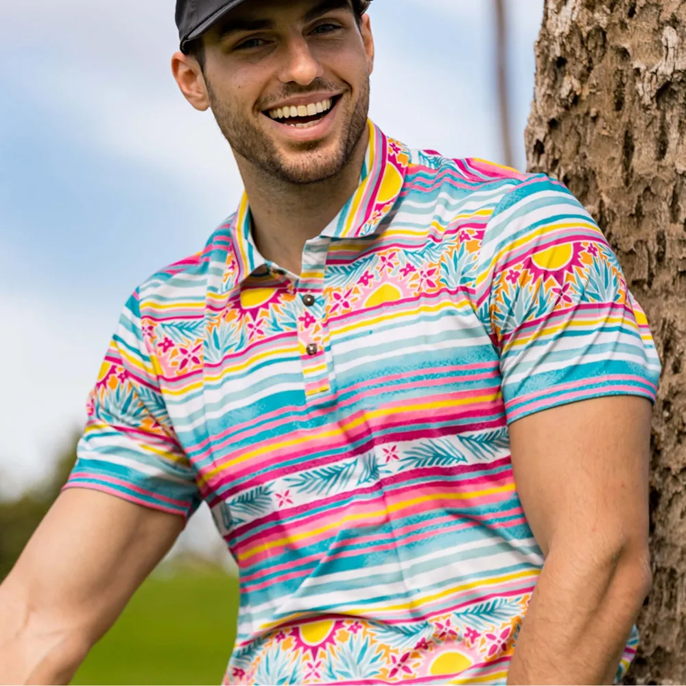 メンズカジュアルゴルフポロシャツ,ラージサイズTシャツ,ポリエステル100%,速乾性,F1レース