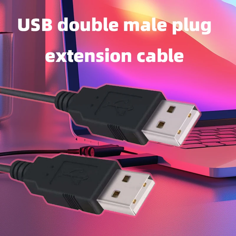 

Usb Extension Cable Male To Male Extender Usb Interface Plug for Radiator Hard Disk Webcam Camera Usb Data Tv Box Laptop Cable