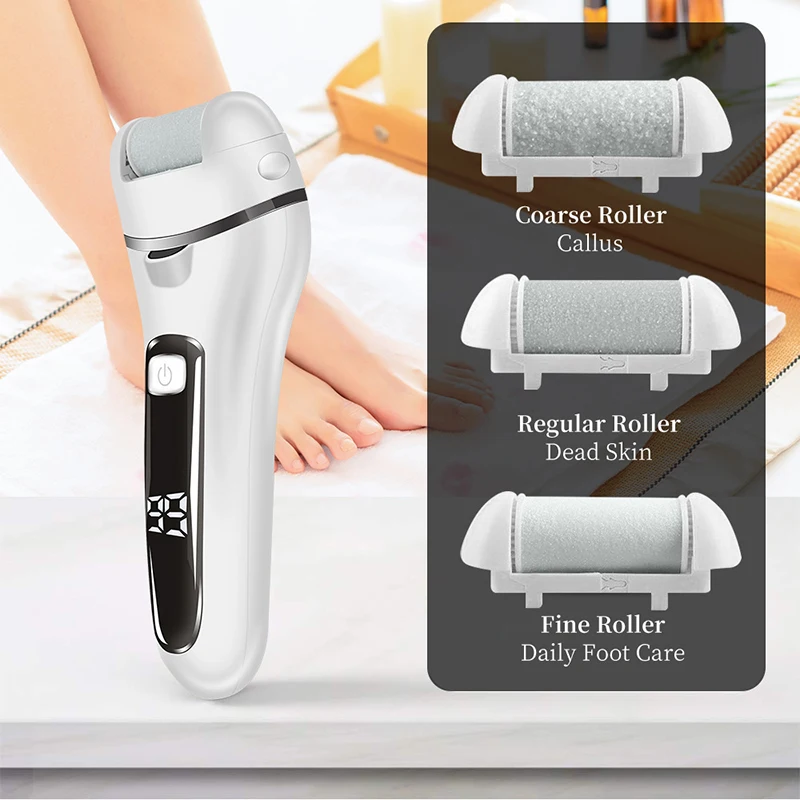 Rolos de Substituição para Calcanhares Rachados Calos e Pele Morta Foot Care Tool Heads Pele Dura Removedor Recargas Hd46 Pcs Pcs