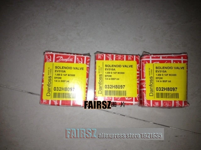 Original DAN.FOSS Solenoid Valve EV310A 032H8097 + 042N0840 Coin Kits New In Stock FAIRSZ STORE