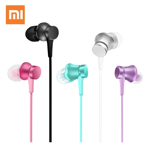 Auricolare Xiaomi Originale 3.5Mm Wire Control Headset In-Ear Youth Version Con Auricolari Music Stereo Per Smartphone Samsung Xiaomi