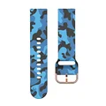 Camouflage blue