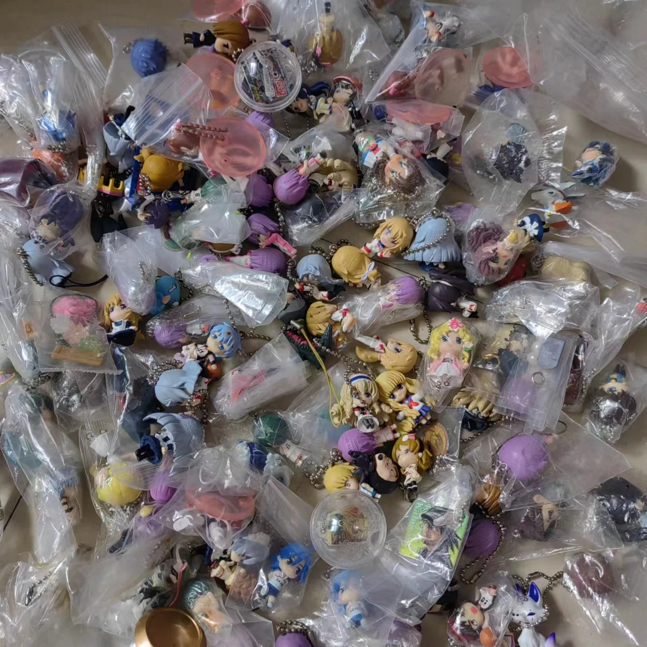 Genuine Anime Periferiche Action Figure Kuroko Basketball Love Live Demon Slayer Blade Q Version Pendant Model