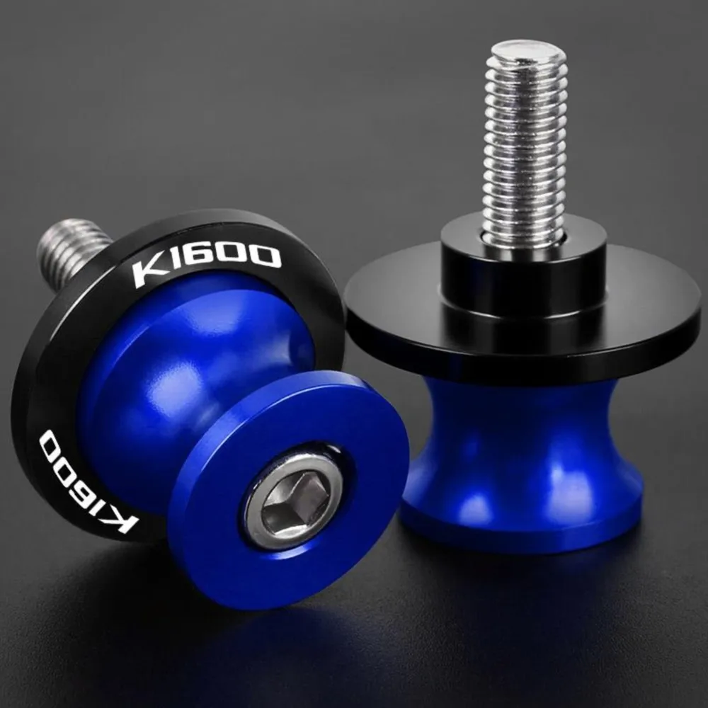 

For BMW k1600 k 1600 2014 2015 2016 2017 2018 8MM Motorcycle Accessories CNC Aluminum Swingarm Spools Slider Rear Stand Screws