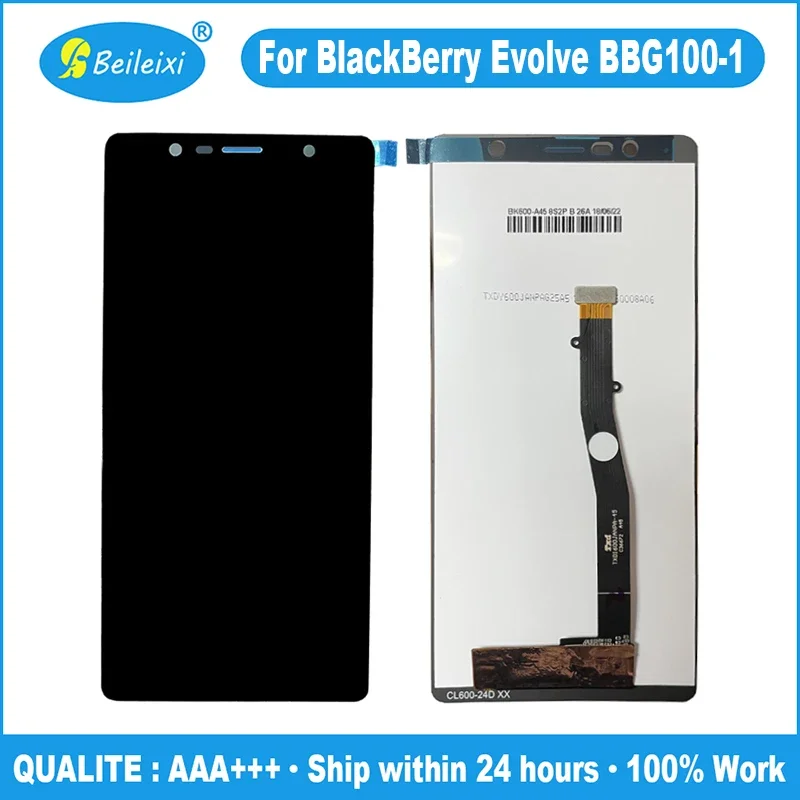 para Blackberry Evoluir Bbg1001 Display Lcd Tela de Toque Digitador Assembléia para Blackberry Evoluir Lcd