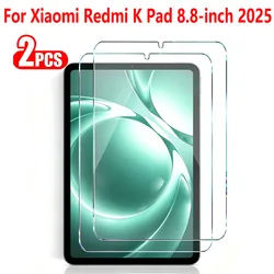 Protezione per Schermo in Vetro Temperato Premium 2-Pezzi per Tablet da 8,8 Pollici - Pellicola Protettiva 9H durezza