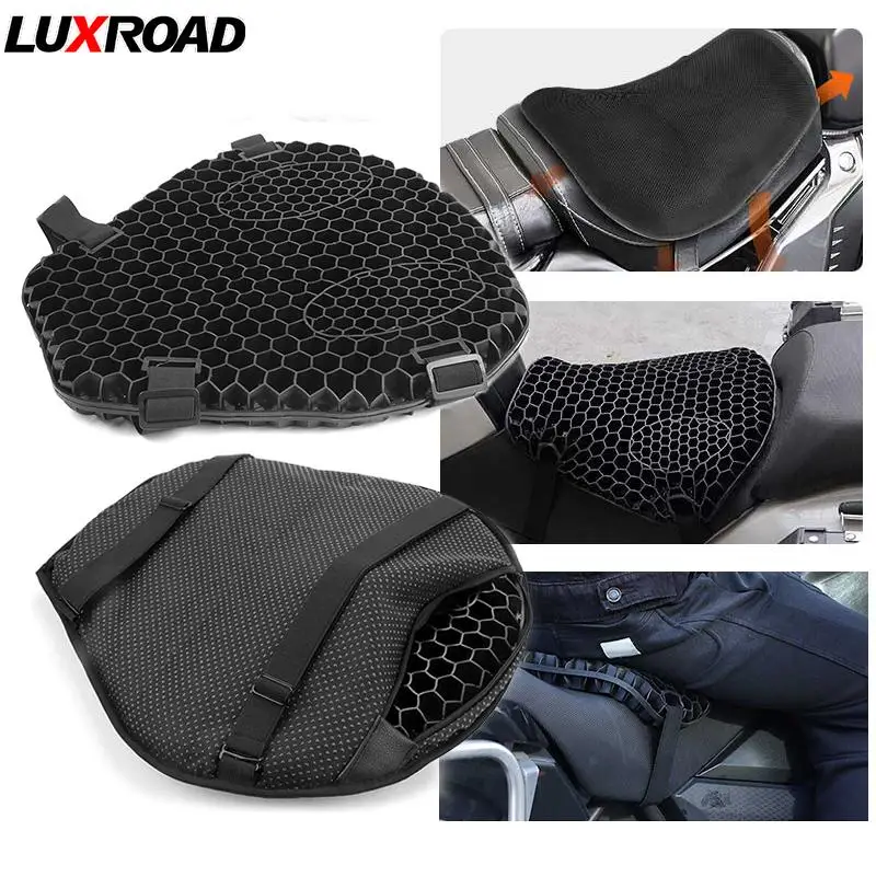 Universal Motorcycle Gel Cushion | Motorcycle Seat Cushion Gel ...