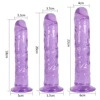 Erotic Soft Jelly Dildo Anal Butt Plug Realistic Penis Strong Suction Cup Dick Toy for Adult G-spot Orgasm Sex Toys for Woman 1