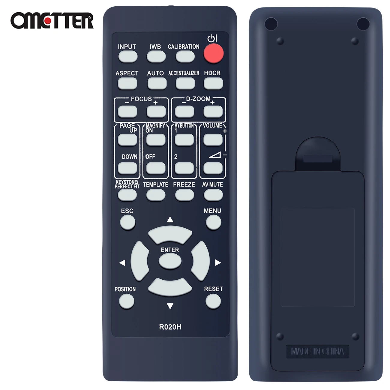 R020H Projector Remote Control for -AW3506, -AX3506, -CW301,6255