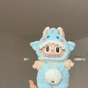 thumbnail image 1 of Labubu Handmade Woolen Mokoko Baby Clothes 17cm Michimini Stellalou Chip 'N' Dale Bear Duffy Linabell 15cm Only Clothes No Doll, 1 of 5