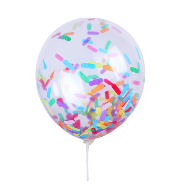 Confettis de crème glacée pour mise en scène, ballon, anniversaire, fête préChristophe, mariage, décoration de Noël, 10 pièces, 20 pièces, 30 pièces, 12 pouces