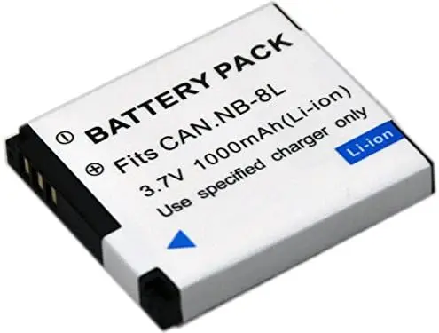 

Аккумулятор для Фотоаппарата Canon NB-8L NB8L PowerShot A3000 A3100 A3200 A3300