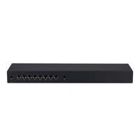 Qotom Mini PC Q1052GE Core i5-8260U Q1055GE i5-10210U 1U-Rack 8 Lan Ports Security Gateway Appliance AES-NI 1