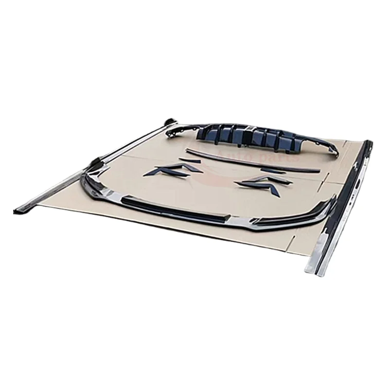 YL-style-carbon-fiber-front-bumper-lip-side-skirt-rear-diffuser-wing ...