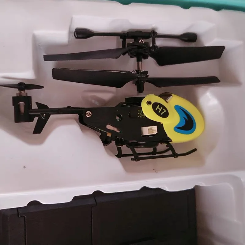 Mini Drone RC 3.5CH Hélicoptère de Poche - Télécommandé, Résistant aux Chocs